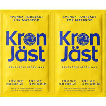 Torrjäst Matbröd 14g 2st Kronjäst.