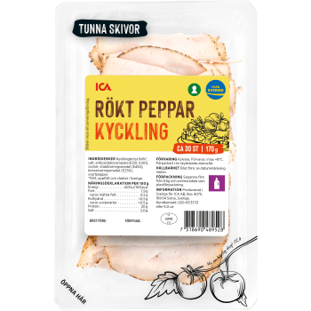 Kyckling Rökt Peppar 170g ICA.