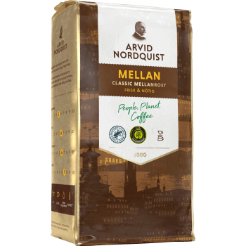 Bryggkaffe Mellanrost 500g Arvid Nordquist.