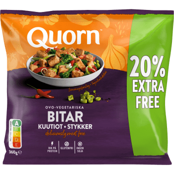 Bitar + 20% Extra 360g Quorn.