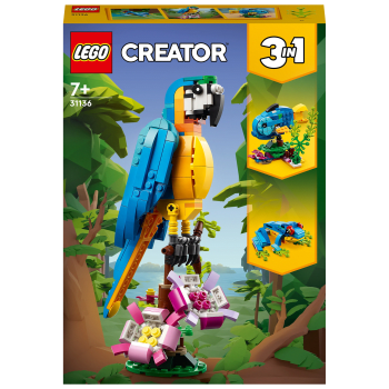 LEGO Creator Exotisk papegoja 31136.