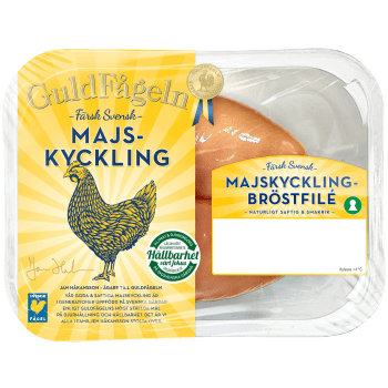 Majskycklingbröstfilé Färsk ca 350g Guldfågeln.