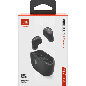 Hörlur in-ear Vbuds Svart JBL.