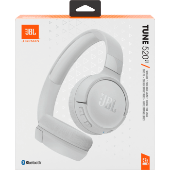Hörlur overear JBL T520 Vit JBL.