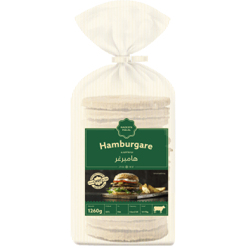 Hamburgare 1260g Hacksta Halal.