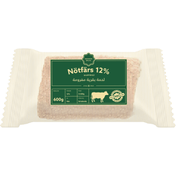 Halal Nötfärs 12% 600g Hacksta Halal.