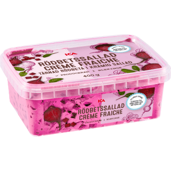 Rödbetssallad med Crème Fraiche 400g ICA.
