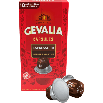 Kaffekapslar Espresso Intenso 10-p Gevalia.
