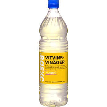Vitvinsvinäger 1000ml ICA Basic.