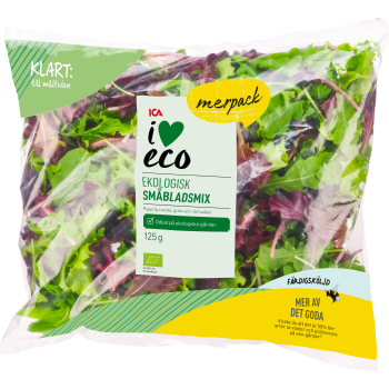 Småbladsmix Storpack Ekologisk 125g ICA I love eco Klass 1.
