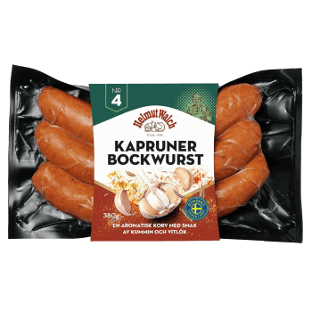Korv Kapruner Bockwurst 380g Helmut Walch Charkuteri.