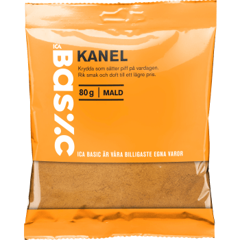 Kanel malen 80g ICA Basic.