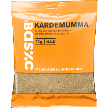 Kardemumma malen 40g ICA Basic.