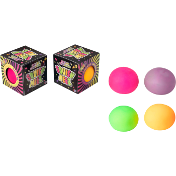 Boll Squishy Neon 6cm 1-p.
