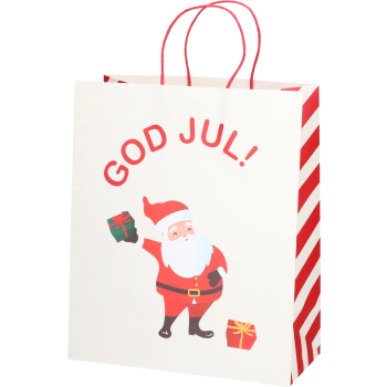 Presentpåse Claus 26x31cm.