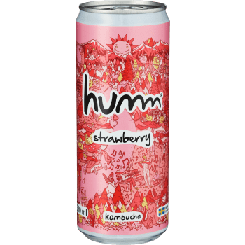 Kombucha 330ml Strawberry Humm.