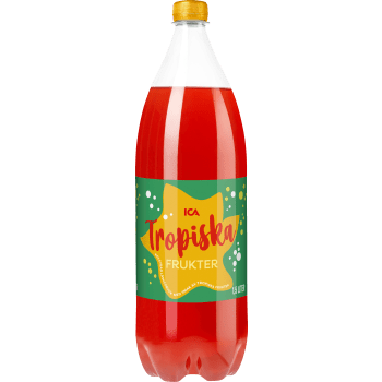 Läsk Tropiska frukter 150cl ICA.