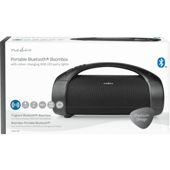 Högtalare Party Boombox Svart Nedis.