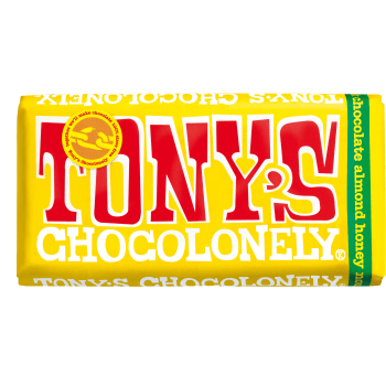 Chokladkaka Nougat Ljus 180g Tony's Chocolonely.