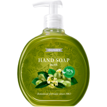 Flytande handtvål Oliv & citron 500ml Gunry.