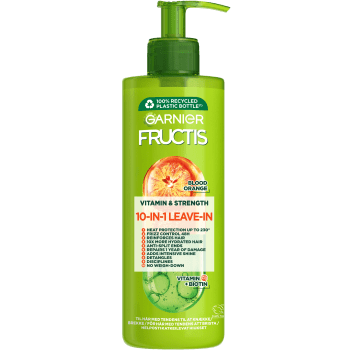 Inpackning Vitamin & Strength 10-in-1 Leave-in 400ml Fructis.