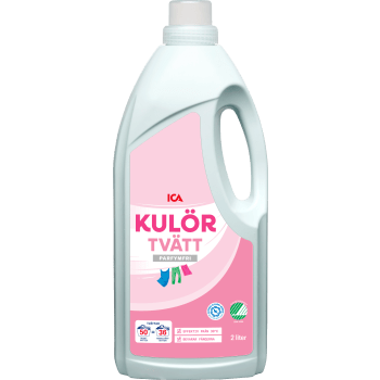 Kulörtvätt flytande 2l ICA.