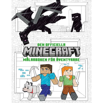 Minecraft: Målarboken för äventyrare.