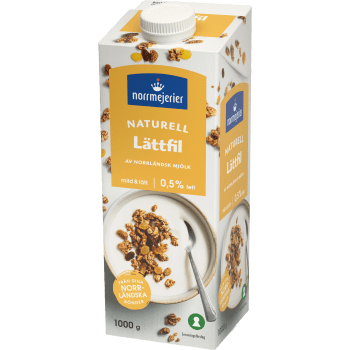 Lättfil Naturell 0,5% 1000g Norrmejerier.