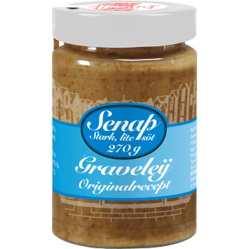 Senap lite söt 270g Graveleij.
