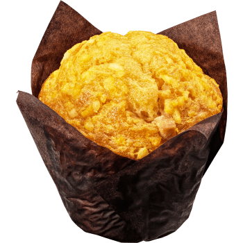 Muffins Citron Vit choklad frystinad 100g Bonjour.