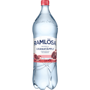 Vatten Kolsyrad Granatäpple 1,5l Ramlösa.