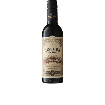 Kaffesirap Chocolate 375ml Saturnus 1893.