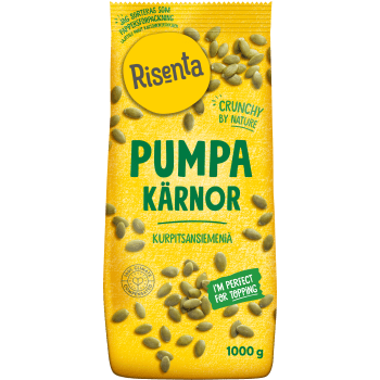 Pumpakärnor 1000g Risenta.