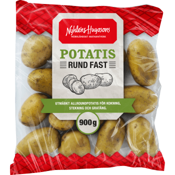 Potatis Fast 900g Nyhléns Hugosons.