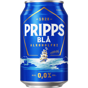 Öl Alkoholfri 33cl Pripps Blå.