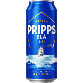 Öl 3,5% 50cl Pripps Blå.