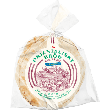 Tunnbröd Orientaliskt 360g ICA.