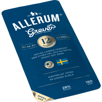 Grevé lagrad skivad 23% 150g Allerum.