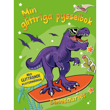 Min glittriga pysselbok:Dinosaurier.