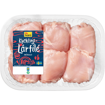 Kycklinglårfilé mörad 750g Ivars.