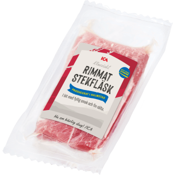 Stekfläsk Rimmat i bit 320g ICA.