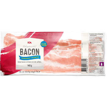 Bacon Skivat 140g ICA.