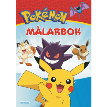 Målarbok Pokemon.