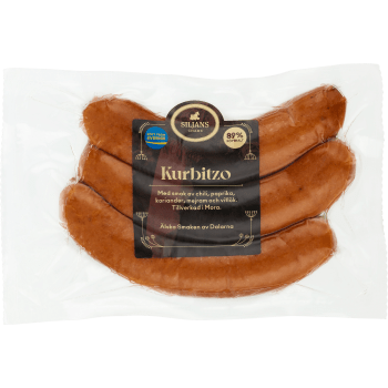 Korv Kurbitzo 300g Siljans Chark.