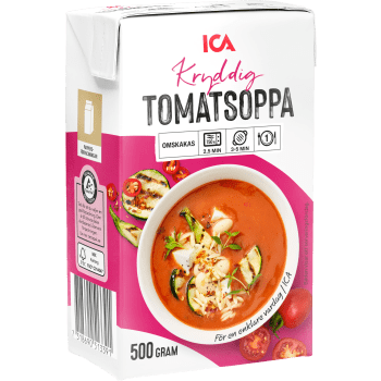 Tomatsoppa Kryddig 500g ICA.