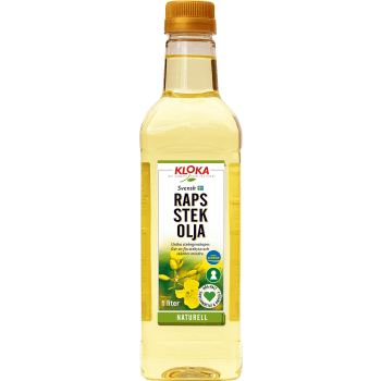 Svensk Rapsstekolja 1l Kloka.
