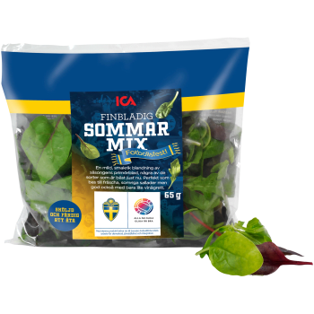 Finbladig sommarmix Sköljd 65g ICA.