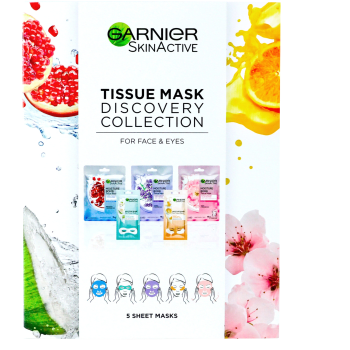 Collection Box Masker för ansikte och ögon 5-p Garnier.