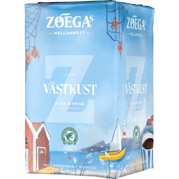 Bryggkaffe Mellanrost Västkust 450g Zoegas.