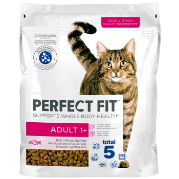 Kattmat torr Katt Adult Lax 750g Perfect Fit.
